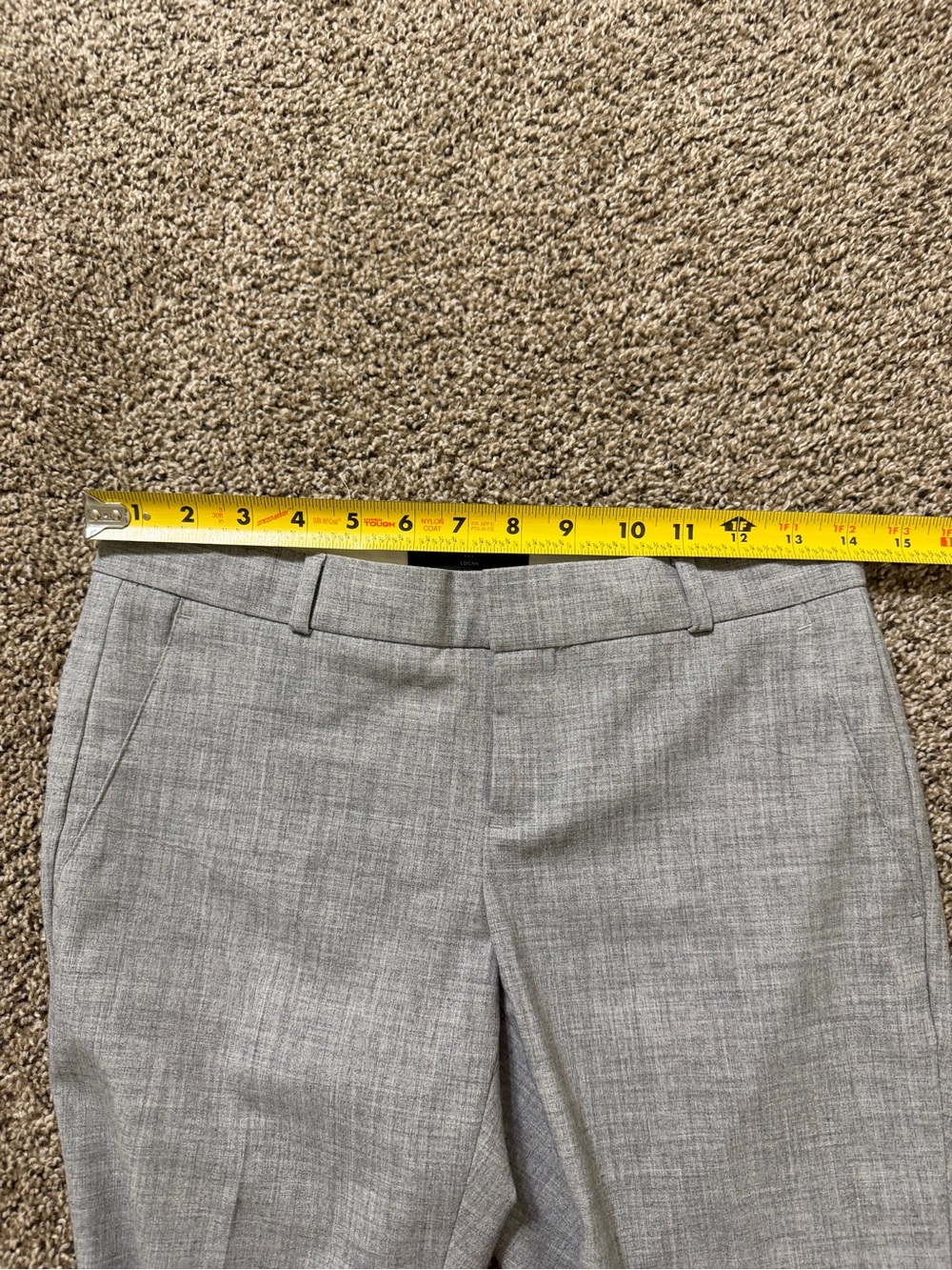 Banana Republic Light Gray Dress Pants - Picture 4 of 8